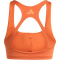 adidas Optime Workout 3-Streifen Mid Support Sport-BH Damen KD1527 - fox orange/fox orange S