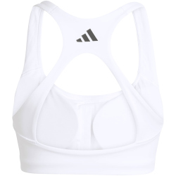 adidas Optime Workout 3-Streifen Mid Support Sport-BH Damen KA0103 - white/black S