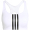 adidas Optime Workout 3-Streifen Mid Support Sport-BH Damen KA0103 - white/black S