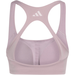 adidas Optime Workout 3-Streifen Mid Support Sport-BH Damen KA0098 - preloved fig/ice purple XS