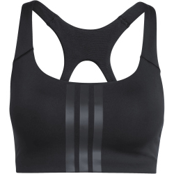 adidas Optime Workout 3-Streifen Mid Support Sport-BH...