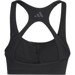 adidas Optime Workout 3-Streifen Mid Support Sport-BH...