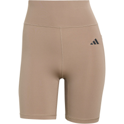 adidas Optime Essentials Stash Pocket 7" kurze Leggings Damen JZ0830 - chalky brown M