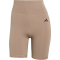 adidas Optime Essentials Stash Pocket 7" kurze Leggings Damen JZ0830 - chalky brown M