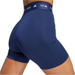 adidas TECHFIT kurze Tights Damen JY8373 - dark blue S/4"