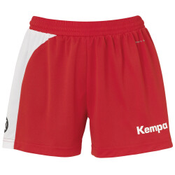 Kempa PEAK Shorts Women rot/weiß XL