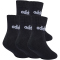 5er Pack adidas Linear Kids Ankle Freizeitsocken Kinder KC6915 - black/black/black/black 28-30