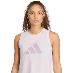 adidas Train Essentials Big Logo Trainings-Tanktop Damen KC5543 - ice purple/preloved fig XS