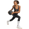 adidas Techfit Workout Color Block Mid Support Sport-BH Damen JY8357 - black/carbon XS