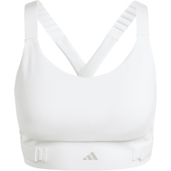 adidas FastImpact Luxe Run High Support Sport-BH Damen IM7706 - white XS A-B