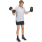 adidas Tech Apparel Trainingsshirt Herren KE2254 - halo silver/print S