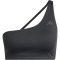 adidas Optime Workout Rib One Shoulder Light Support Sport-BH Damen KA0097 - black L