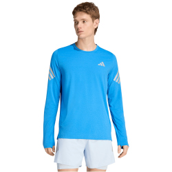 adidas Adi365 Running Iconic langarm Laufshirt Herren KE6834 - ray blue M