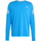 adidas Adi365 Running Iconic langarm Laufshirt Herren KE6834 - ray blue M