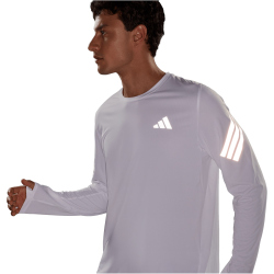 adidas Adi365 Running Iconic langarm Laufshirt Herren KE6830 - white S
