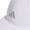 adidas Running Essential Climacool 6 Panel Baseball Cap JZ0507 - white/reflective silver 58 - 60 cm