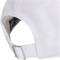 adidas Running Essential Climacool 6 Panel Baseball Cap JZ0507 - white/reflective silver 58 - 60 cm