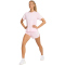 adidas Adi365 Running Formotion Iconic Laufshorts Damen JZ5132 - clear pink S/4"