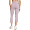adidas Optime Essentials Workout 3-Streifen 3/4-Leggings Damen KE9819 - preloved fig/white M