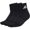 3er Pack adidas Cushioned Sportswear Ankle Socken KC9633 - black/black/white 34-36