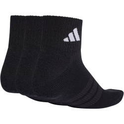 3er Pack adidas Cushioned Sportswear Ankle Socken KC9633 - black/black/white 46-48