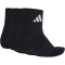 3er Pack adidas Cushioned Sportswear Ankle Socken KC9633 - black/black/white 46-48