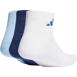 3er Pack adidas Cushioned Sportswear Ankle Socken KC9632 - dark blue/white/glow blue 37-39