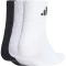 3er Pack adidas Cushioned Sportswear Ankle Socken KC9631 - medium grey heather/white/black 34-36