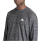 adidas Workout Essentials Flex Langarmshirt Herren KD2861 - black melange M