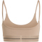 adidas Hyperglam 3-Streifen Light Support Sport-BH Damen KQ5194 - chalky brown XS