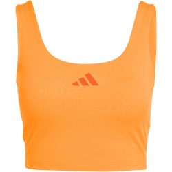 adidas Optime Workout Low Support Sport-BH Damen KD2229 - pure orange M