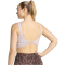 adidas Optime Workout Low Support Sport-BH Damen KD2227 - ice purple M
