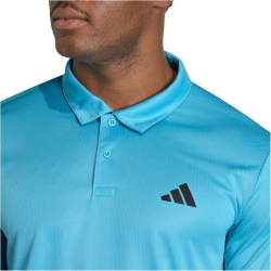 adidas Workout Essentials Base Poloshirt Herren KT0724 - preloved blue 3XL