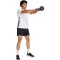 adidas Workout Essentials Feelready 3-Streifen Trainingsshirt Herren KD0606 - white/black L