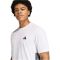 adidas Workout Essentials Feelready 3-Streifen Trainingsshirt Herren KD0606 - white/black L