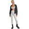 adidas Optime Essentials Workout Shine Light Support Sport-BH Damen KF4604 - grey two XXS