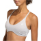adidas Optime Essentials Workout Shine Light Support Sport-BH Damen KF4604 - grey two XXS