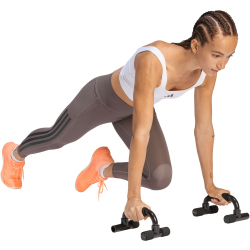adidas Optime Workout 3-Streifen 7/8-Leggings Damen KE7530 - charcoal S