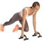adidas Optime Workout 3-Streifen 7/8-Leggings Damen KE7530 - charcoal S