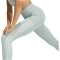 adidas Optime Workout 3-Streifen 7/8-Leggings Damen KB0487 - wonder sage S