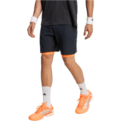 adidas Climacool Tennisshorts + Innershorts Set Herren KB3385 - black S