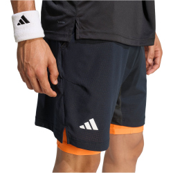 adidas Climacool Tennisshorts + Innershorts Set Herren KB3385 - black S
