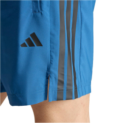 adidas Tech Essentials Workout 3 Streifen Trainingsshorts Herren KF3291 - dusky petrol S/7"
