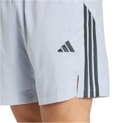 adidas Tech Essentials Workout 3 Streifen Trainingsshorts Herren KE9872 - halo silver M/7"