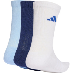 3er Pack adidas Cushioned Sportswear Crew Socken KC9625 - dark blue/white/glow blue 43-45