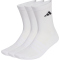 3er Pack adidas Cushioned Sportswear Crew Socken JZ0530 - white/white/black 34-36