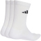 3er Pack adidas Cushioned Sportswear Crew Socken JZ0530 - white/white/black 34-36