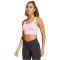 adidas 3-Streifen Studio All Me Light Support Sport-BH Damen KT3286 - true pink S