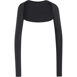 adidas Power Essentials Workout Contour Shrug Trainingsshirt Damen JY6378 - black M