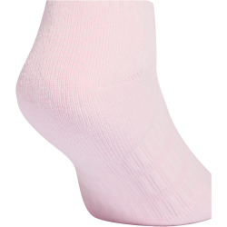3er Pack adidas Cushioned Sportswear Crew Socken Kinder KD1727 - clear pink/white/ice lavender 19-21